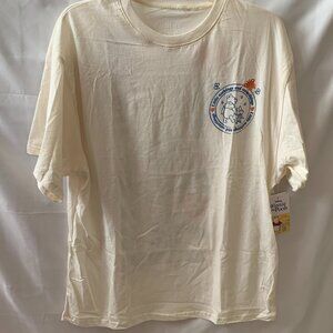 DISNEY Winnie the Pooh Little Nothings & Somethings Tee in Cream Sz MEDIUM